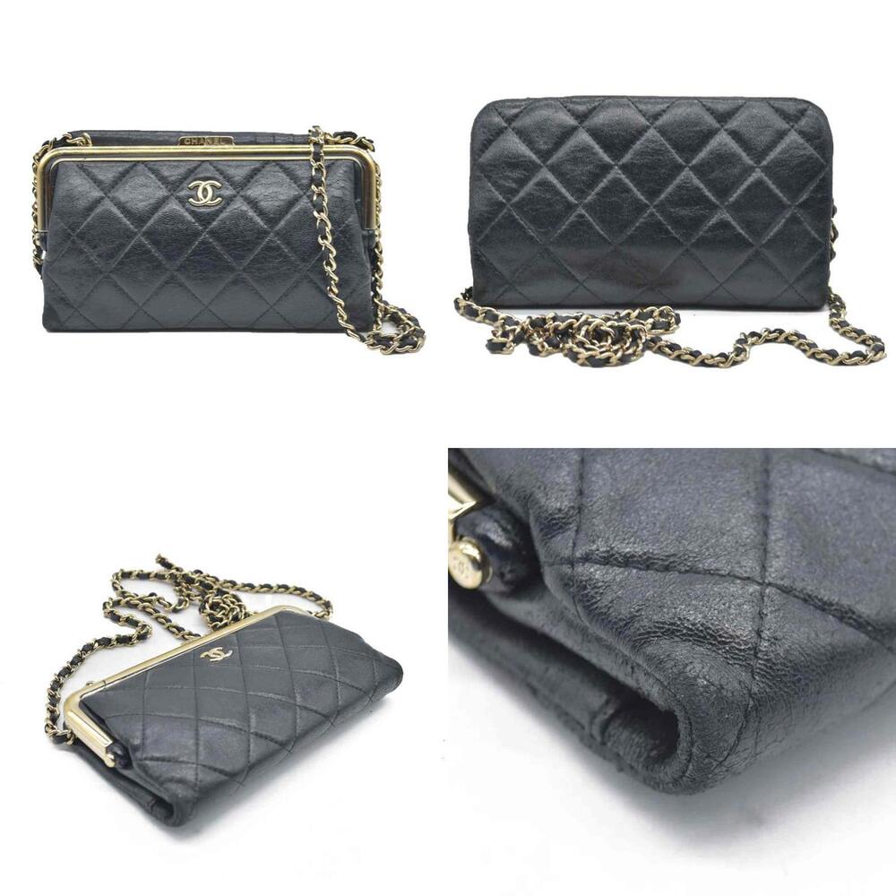 $3850 Chanel Quilted Frame Clutch With Chain - Picture 2 of 15